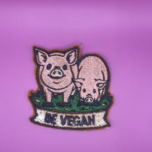 "Go Vegan Patch"