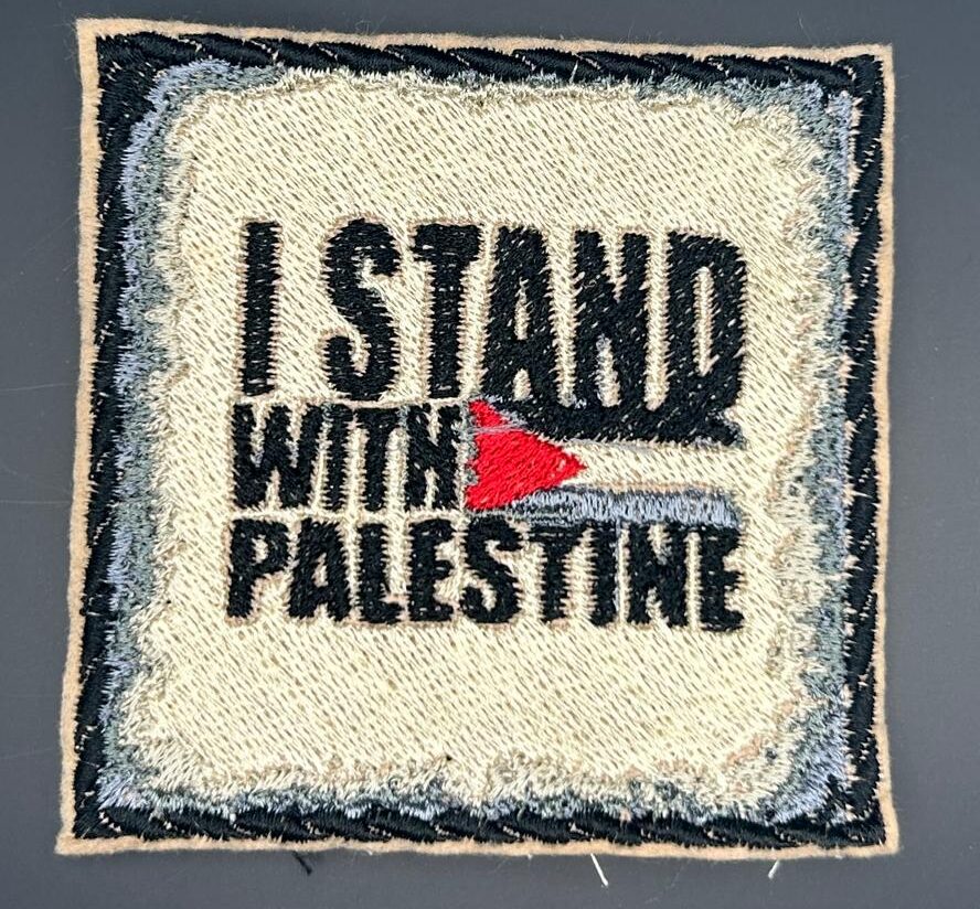 "I STAND WITH PALESTINE"