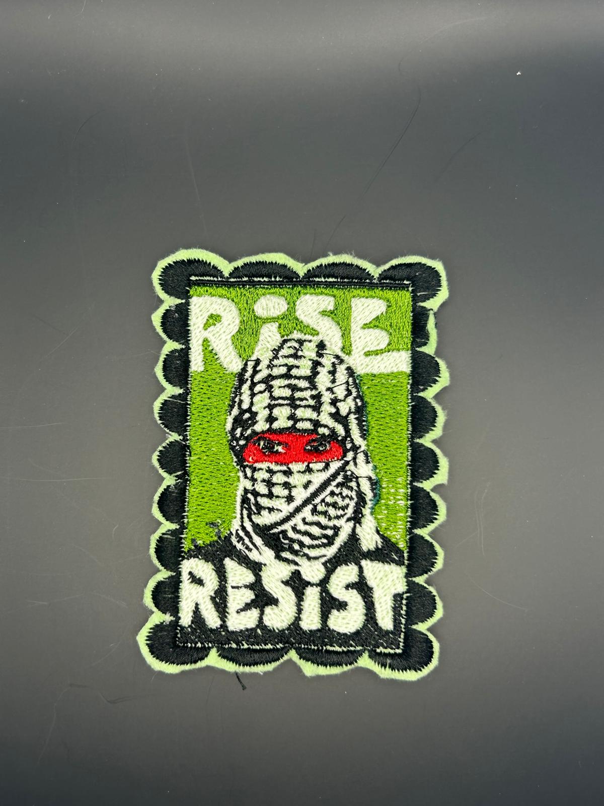 "RISE RESIST"