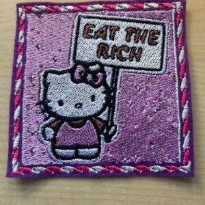 "Eat the Rich - Statement Patch"