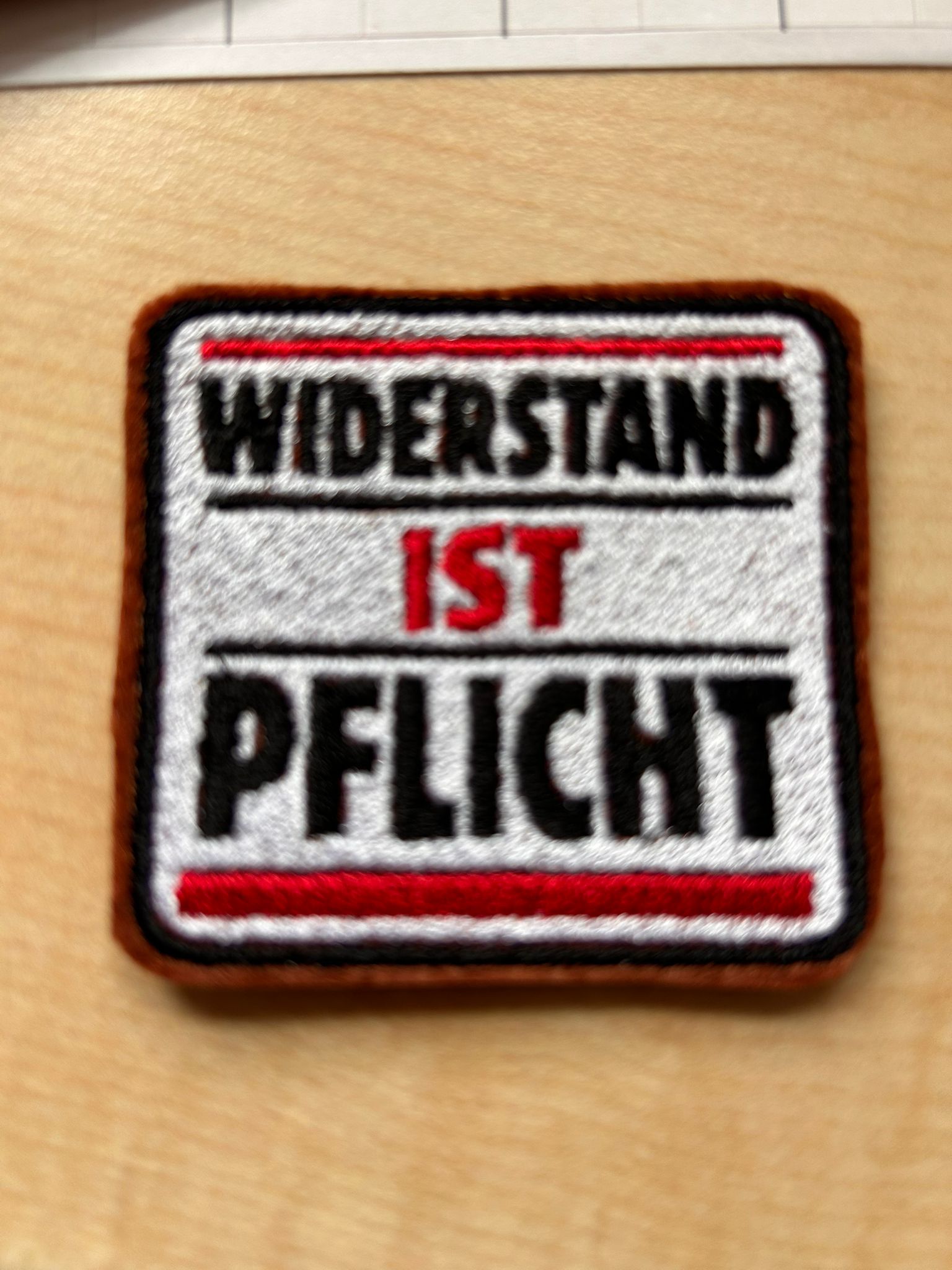 "Widerstand ist Pflicht"