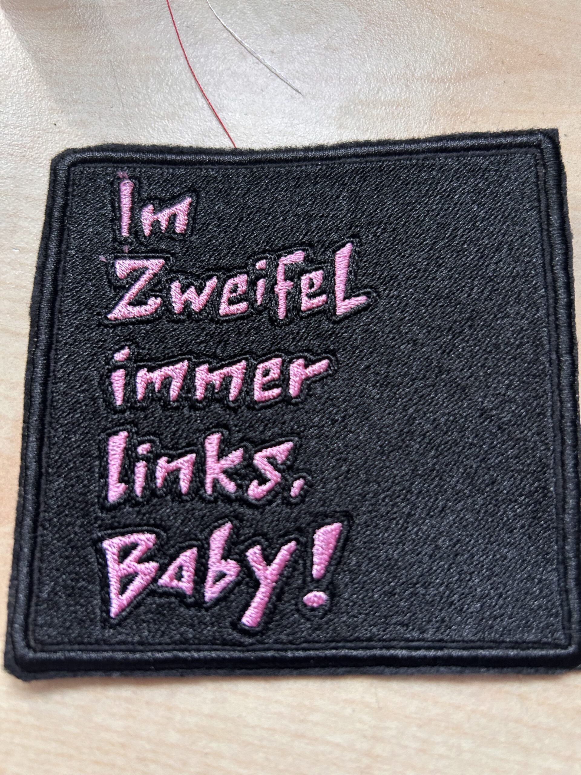 „Im Zweifel immer links, Baby“