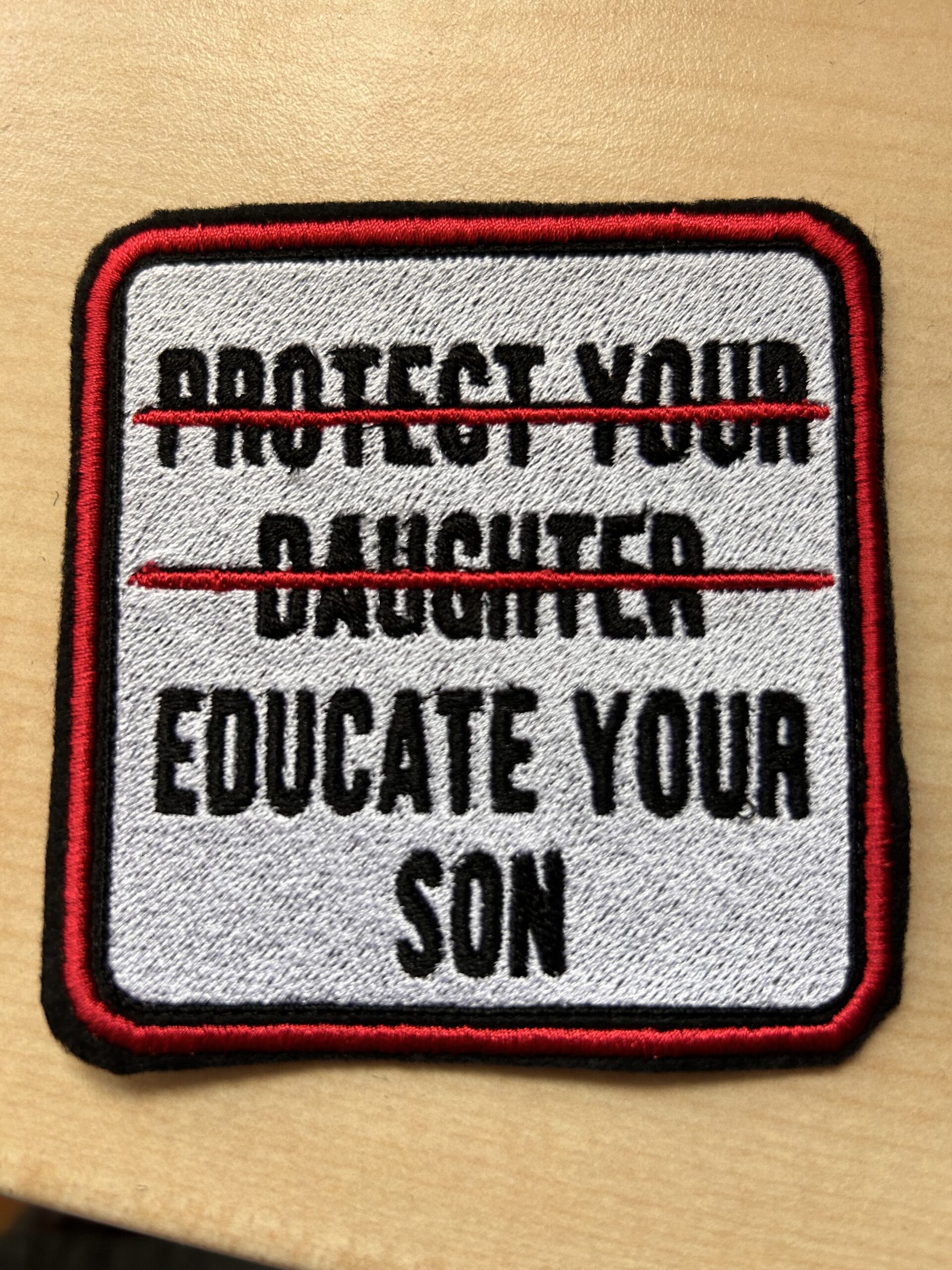 „Educate your son“