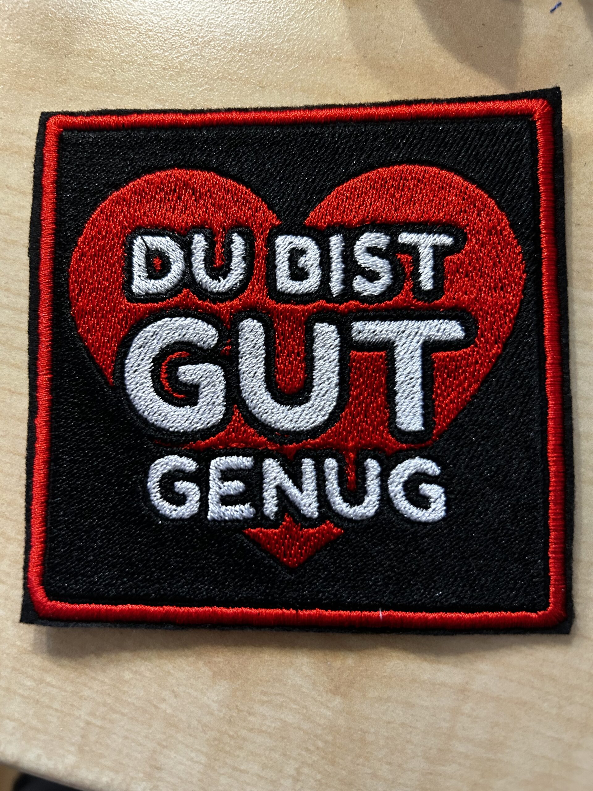 „DU BIST GUT GENUG!“