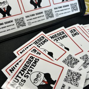 „Nutznießer „ Sticker